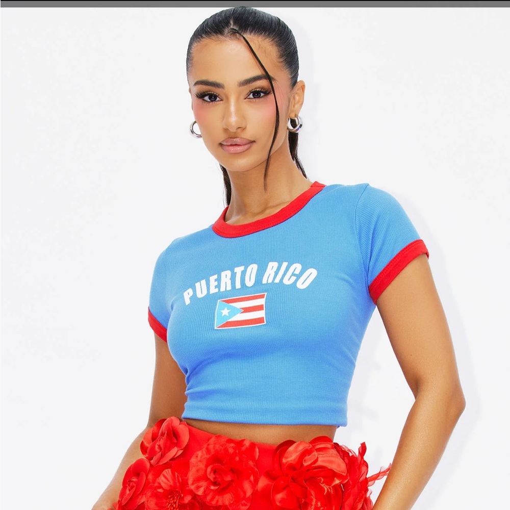 Puerto Rico Ringer Tee